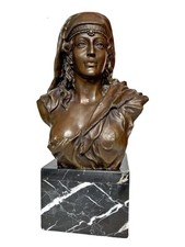 Odalisca bronze bust, 20th