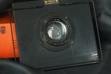 Carl Zeiss Jena tessar 180mm GF banco ottico Grande Formato with wooden board