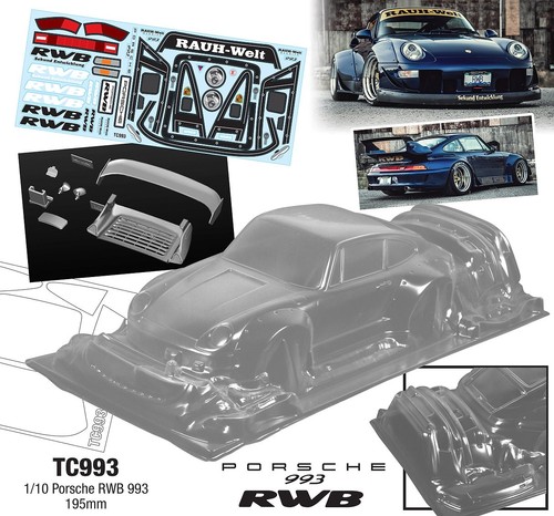 Teamc racing porsche 993 rwb - porsche,