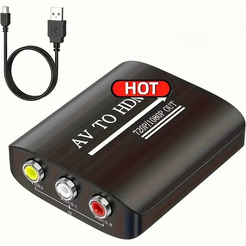 Convertitore rca hd 5v - rca, av