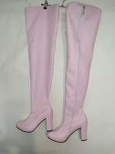 Stivali In Pelle Sintetica Molti Colori Taglia 42 - 47 11 Cm Tacco, Bolingier