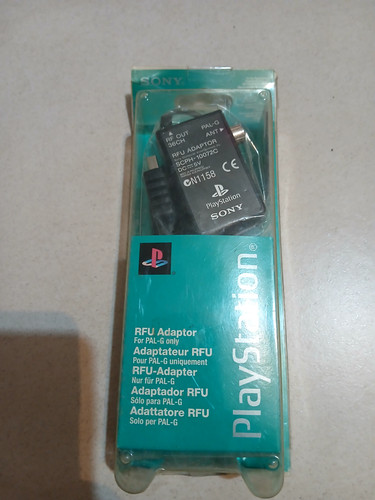 Rfu adaptor ps1 official - rfu, sony