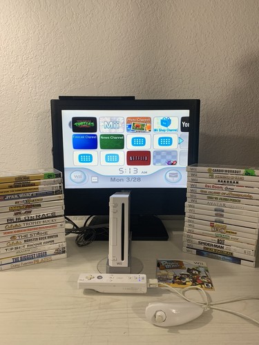 Nintendo rvl 001 wii - wii, bundle