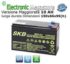 COME Fiamm 12FGH36 Batteria al piombo 12V 9Ah ad alta corrente di scarica