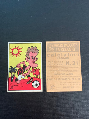Calciatori panini 1968 - panini, 1968-69
