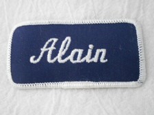 ALAIN USATO RICAMATO VINTAGE
