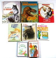PRL)  LOTTO LOT 8 LIBRO BOOK LIVRE AVVENTURE RAGAZZI ANNI '80 VINTAGE