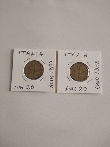 Italia monete da - italia:n°, 2