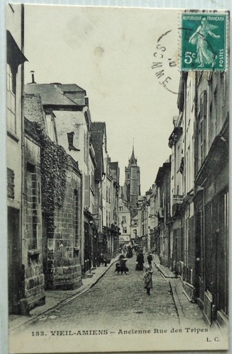 Antico amiens cartolina - 80,