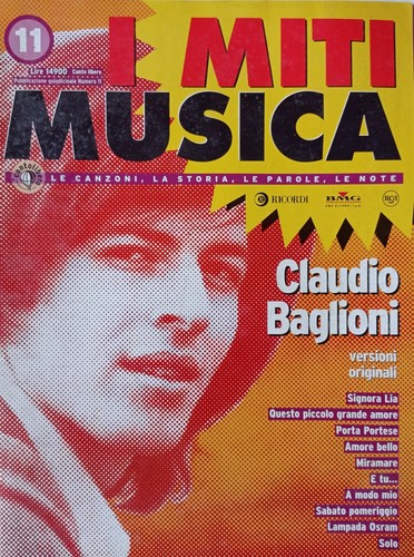 Claudio baglioni canzoni - claudio,