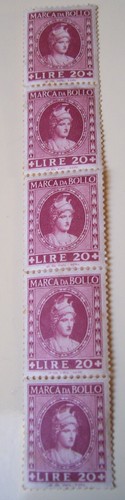 Marca bollo lire lotto - da, (lotto
