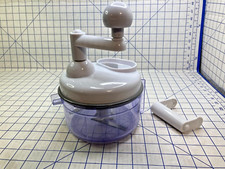 Miracle Chopper Mate Tritatutto Manuale da Cucina per Salsa e altri 3 Lame