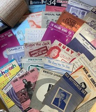 Lotto 100+ spartiti musicali