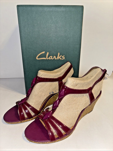 Scarpe clark viola laguna - scarpe,