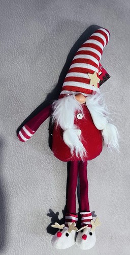 Gnomo natalizio 70cm rosso - gnomo,