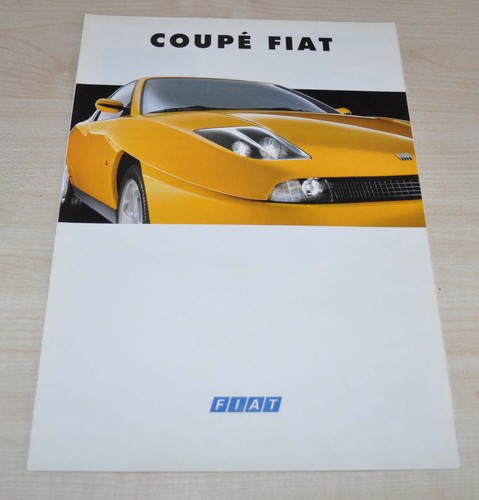 Brochure depliant fiat - depliant, coupè