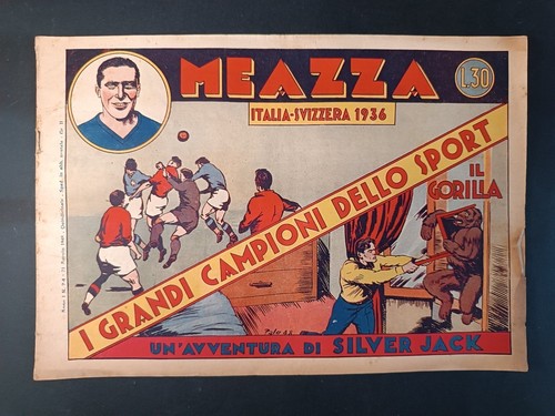 Fumetto albo carnera meazza - carnera,