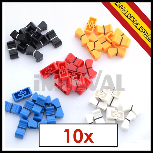 10x knobs 8mm mixer fader - 8mm,