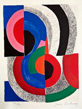 Sonia Delaunay Litografia COA