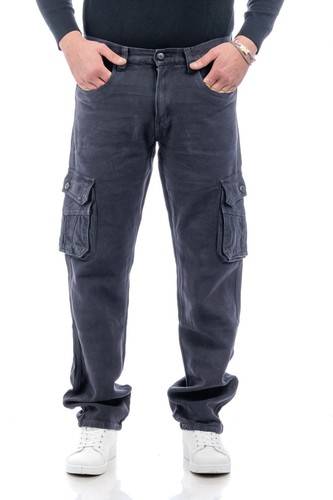 Pantaloni uomo cargo comodo - pantaloni,