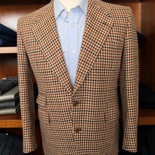 Blazer pied de poule su misura