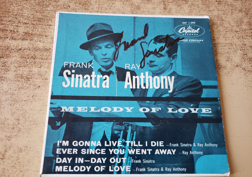 Hand signed 1950s frank - vg++,