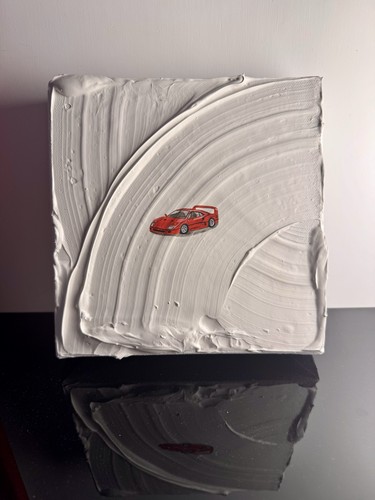 Quadro materico ferrari f40 - materico,