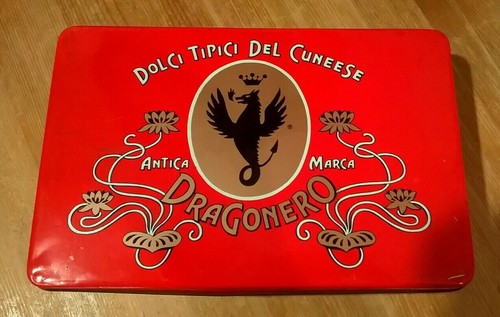 Vecchia scatola latta dolci - vecchia, di