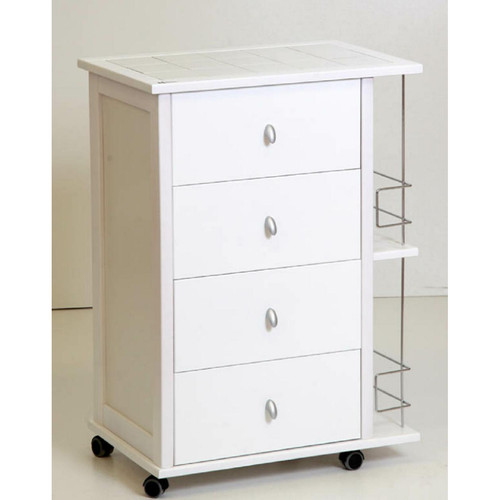 Cassettiera carrello poker con - carrello,
