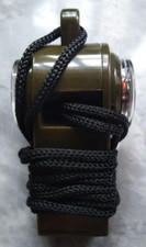 Fischietto tattico boy scout con bussola e termometro verde scuro