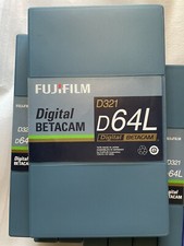 Digital Betacam Tape Stock - Fuji DBC-64L + Sony 64L Made in Japan Cassettes LOT