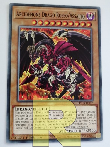 Arcidemone drago rosso assalto - arcidemone, rosso/assalto