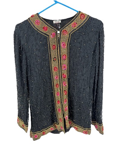 Top vintage pura seta - in,