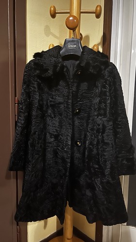 Elegante cappotto pelliccia - elegante,