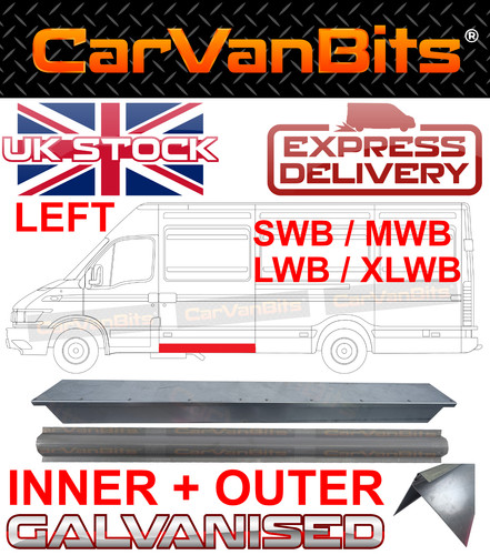 Per iveco daily sotto - 99-11,