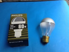 Lampadina  125/130 Volt 60 W cupola argenta smerigliata E 27 Nota Bene  125 VOLT