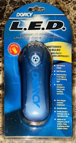 Dorcy torcia dinamo led - torcia, senza