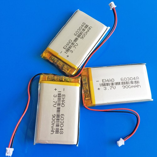 3pcs 900mah 603048 - 3.7v,