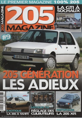 205 magazine peugeot - 205,