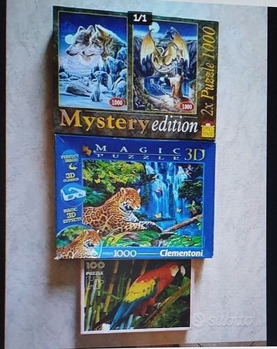 Lotto puzzle animali