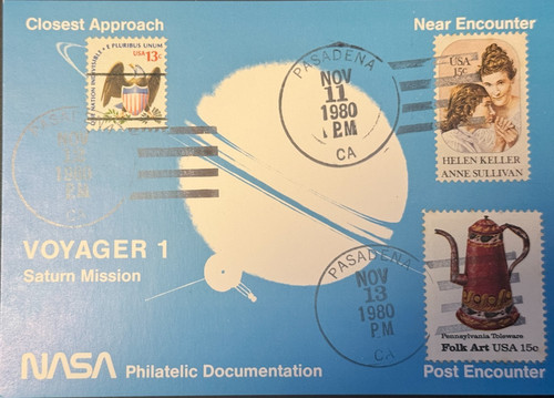 Lettera nasa voyager - nasa, 1