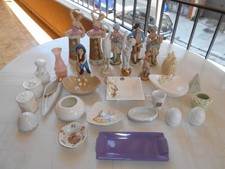 LOTTO OGGETTI IN PORCELLANA E CERAMICA VINTAGE (N.30 OGGETTI).