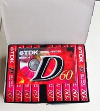 10 Musicassette Vintage TDK D