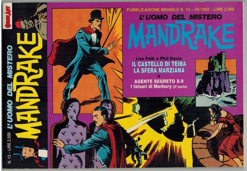 Mandrake comic art 1992 - 13,