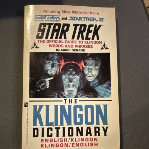 Dizionario star trek klingon - trek,