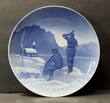 Piatto giubileo di Natale B&G Bing & Grondahl Jule Aften 1895-1950