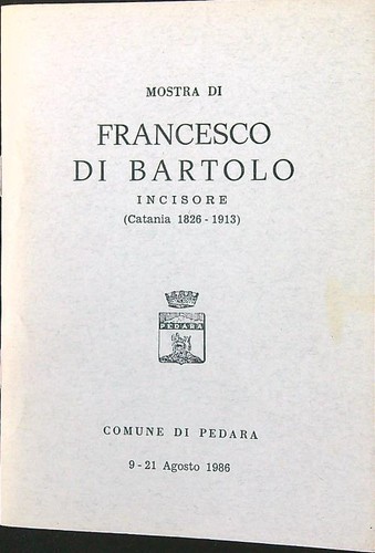 Mostra francesco bartolo - di,