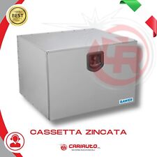 Cassetta Zincata 1mm Porta Attrezzi Camion Trattori Autocarro Furgoni Varie Misu