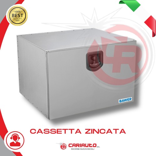 Cassetta zincata 1mm porta - cassetta,