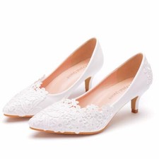 Scarpe pizzo per sposa - ,